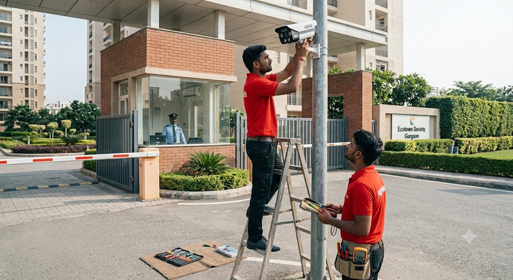Professional CCTV Camera Installation Service Noida